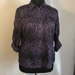 Purple blouse